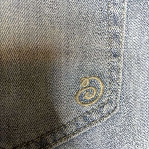 Indigo Rein Denim Mini Pencil Skirt Blue Sz. 9/28 - Picture 3 of 9